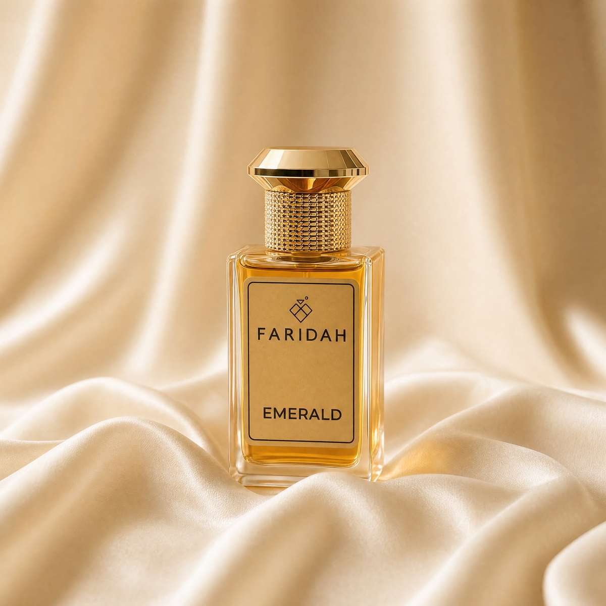 Emerald Gems Collection by Faridah 30ml luxury floral perfume travel bottle