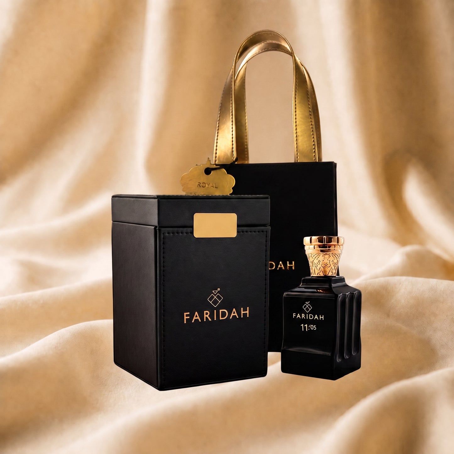 Faridah Royal 11.05 luxury perfume 100ml gift box packaging