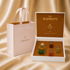 Water - The Elements Collection by Faridah in luxury gift bag - premium Arabic perfume packaging